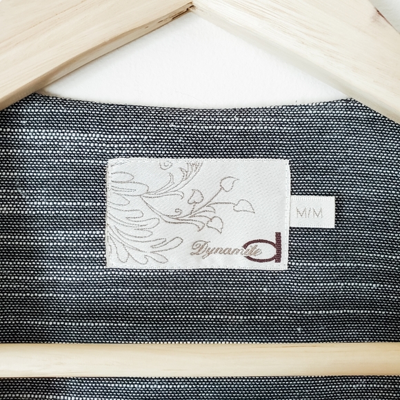 Dynamite Gray Marled Sleeveless Vest Size M - Picture 3 of 4